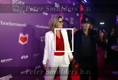 Amsterdam 8 april 2022
Boekenbal is dit jaar in de escape.
Matthijs v Nieuwkerk met zijn vriendin Martha Riemsma