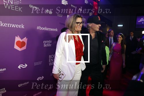 Amsterdam 8 april 2022
Boekenbal is dit jaar in de escape.
Matthijs v Nieuwkerk met zijn vriendin Martha Riemsma