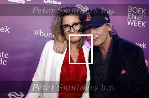 Amsterdam 8 april 2022
Boekenbal is dit jaar in de escape.
Matthijs v Nieuwkerk met zijn vriendin Martha Riemsma