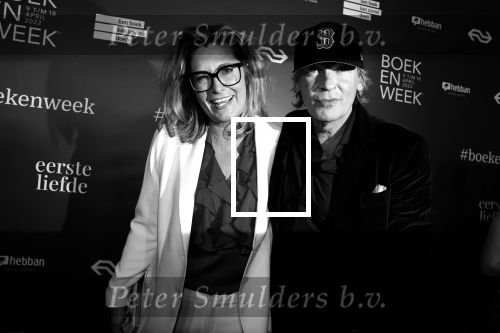 Amsterdam 8 april 2022
Boekenbal is dit jaar in de escape.
Matthijs v Nieuwkerk met zijn vriendin Martha Riemsma