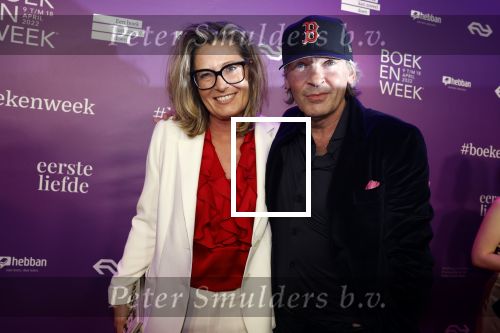 Amsterdam 8 april 2022
Boekenbal is dit jaar in de escape.
Matthijs v Nieuwkerk met zijn vriendin Martha Riemsma