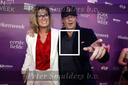 Amsterdam 8 april 2022
Boekenbal is dit jaar in de escape.
Matthijs v Nieuwkerk met zijn vriendin Martha Riemsma