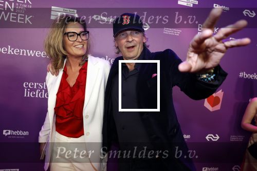 Amsterdam 8 april 2022
Boekenbal is dit jaar in de escape.
Matthijs v Nieuwkerk met zijn vriendin Martha Riemsma