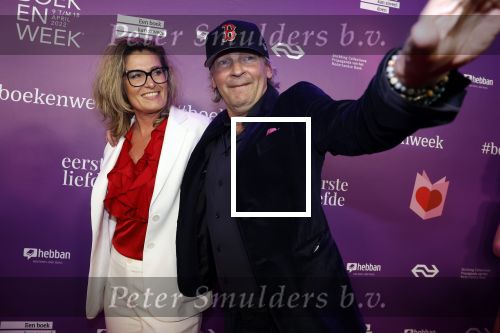 Amsterdam 8 april 2022
Boekenbal is dit jaar in de escape.
Matthijs v Nieuwkerk met zijn vriendin Martha Riemsma