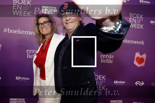 Amsterdam 8 april 2022
Boekenbal is dit jaar in de escape.
Matthijs v Nieuwkerk met zijn vriendin Martha Riemsma
