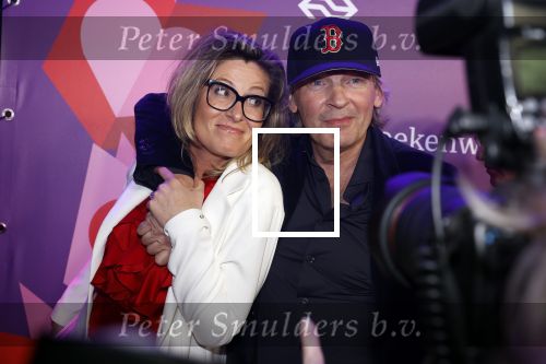 Amsterdam 8 april 2022
Boekenbal is dit jaar in de escape.
Matthijs v Nieuwkerk met zijn vriendin Martha Riemsma
