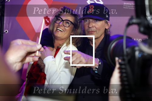 Amsterdam 8 april 2022
Boekenbal is dit jaar in de escape.
Matthijs v Nieuwkerk met zijn vriendin Martha Riemsma