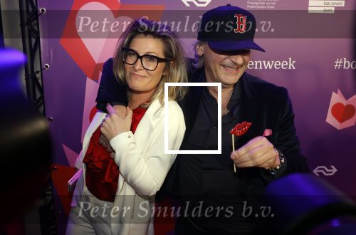 Amsterdam 8 april 2022
Boekenbal is dit jaar in de escape.
Matthijs v Nieuwkerk met zijn vriendin Martha Riemsma
