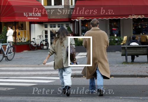 Amsterdam 23 november 2023
Monica Geuze en Robbert Rodenburg op straat in Amsterdam zuid