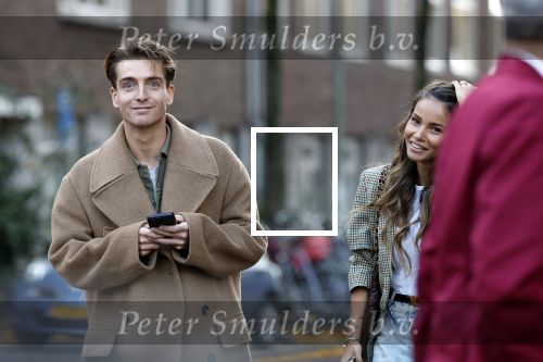 Amsterdam 23 november 2023
Monica Geuze en Robbert Rodenburg op straat in Amsterdam zuid