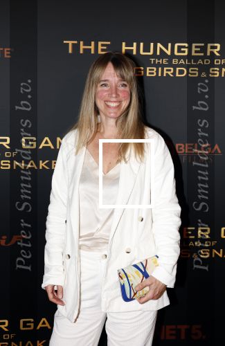 Amsterdam 14 november 2023
Premiere the hungar games . Nienke Romer met dochters