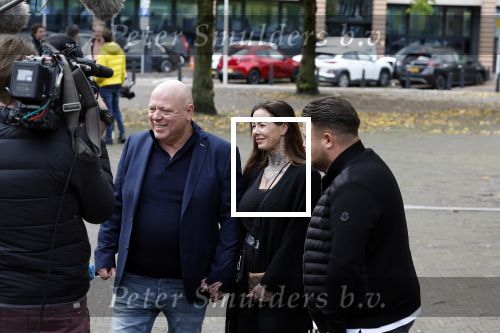 Utrecht 9 november 2023
Rechtszaak Peter Gillis tegen Nicole Kremers bij de rechtbank in Utrecht . Wendy v Hout en Marc Gillis waren ook aanwezig . Danny Snijders is de advocaat van Peter Gillis.