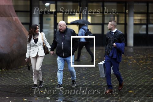 Utrecht 13 november 2023
Rechtszaak Wendy v Hout tegen haar expartner Joey S. Wendy kwam samen met partenre Peter Gillis naar de rechtbank in Utrecht .