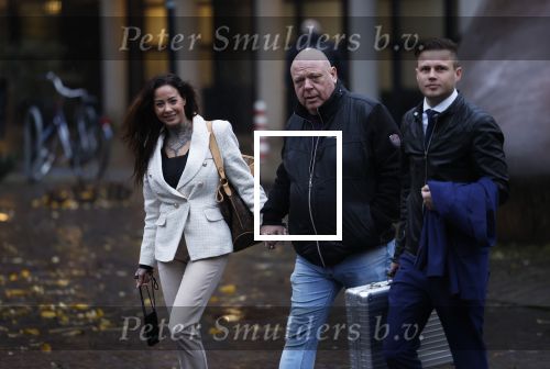 Utrecht 13 november 2023
Rechtszaak Wendy v Hout tegen haar expartner Joey S. Wendy kwam samen met partenre Peter Gillis naar de rechtbank in Utrecht .