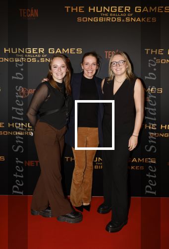 Amsterdam 14 november 2023
Premiere the hungar games .