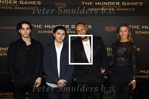 Amsterdam 14 november 2023
Premiere the hungar games . Rachid Comedian met partner