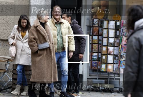Amsterdam 4 november 2023
Rick Franx met zijn zwangere vriendin Naomi