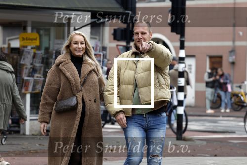 Amsterdam 4 november 2023
Rick Franx met zijn zwangere vriendin Naomi
