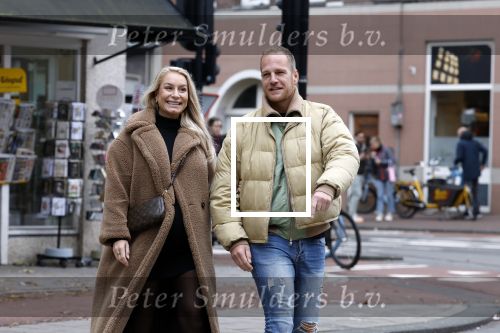 Amsterdam 4 november 2023
Rick Franx met zijn zwangere vriendin Naomi