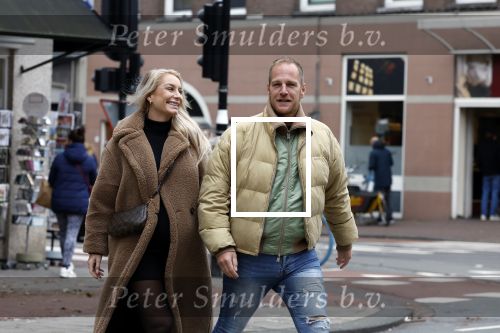 Amsterdam 4 november 2023
Rick Franx met zijn zwangere vriendin Naomi