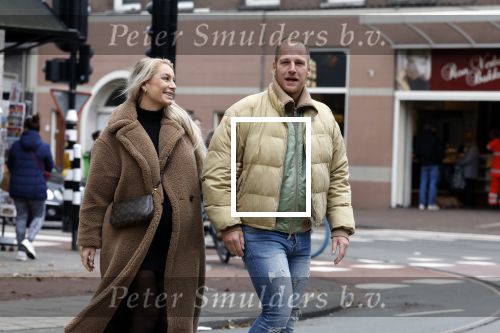 Amsterdam 4 november 2023
Rick Franx met zijn zwangere vriendin Naomi
