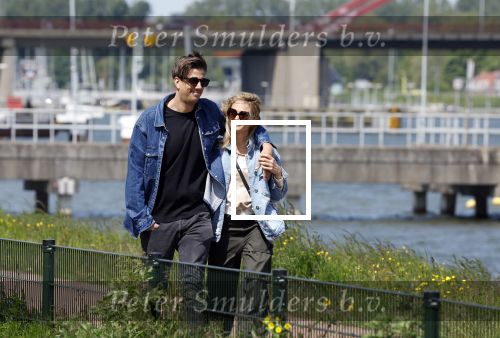 Amsterdam 20 mei 2023
Rob Kemps samen met zijn nieuwe vriendin Stephanie Klaver .