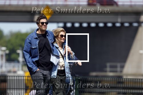 Amsterdam 20 mei 2023
Rob Kemps samen met zijn nieuwe vriendin Stephanie Klaver .