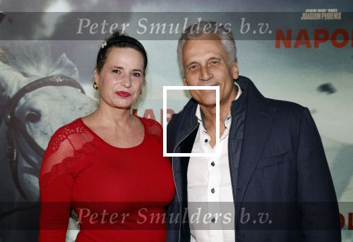 Amsterdam 21 november 2023
Premiere Napoleon in Pathe Arena.
Robert Schoemacher en Claudia Schoemacher