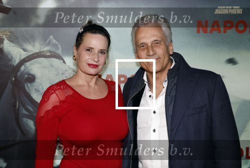Amsterdam 21 november 2023
Premiere Napoleon in Pathe Arena.
Robert Schoemacher en Claudia Schoemacher