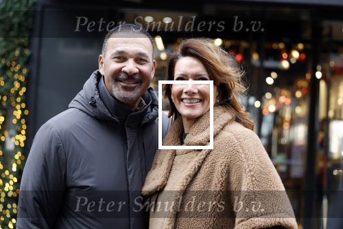 Amsterdam 23 november 2023
Ruud Gulliot en zijn vriendin Karin de Rooij  op straat in Amsterdam zuid