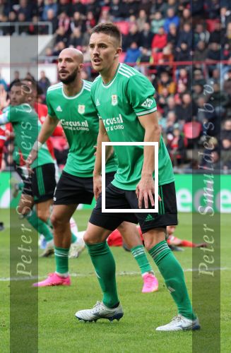 Eindhoven, 12 November 2023
Kompetitiewedstrijd PSV-PEC Zwolle, eindstand 4-0
Ryan Thomas spelend voor PEC