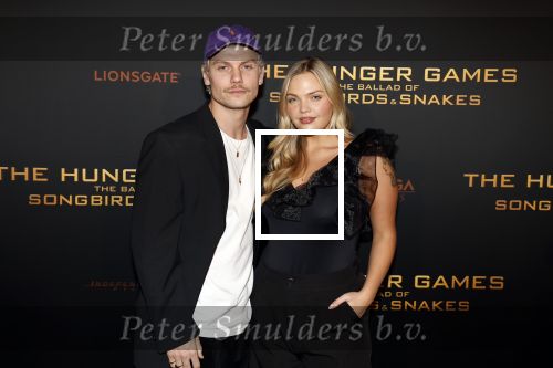 Amsterdam 14 november 2023
Premiere the hungar games . Sacha Harland en Isadee Jansen
