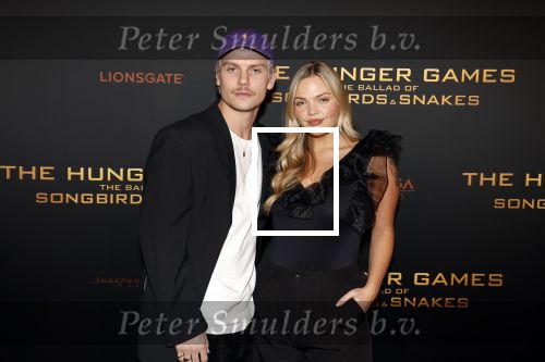 Amsterdam 14 november 2023
Premiere the hungar games . Sacha Harland en Isadee Jansen