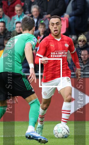 Eindhoven, 12 November 2023
Kompetitiewedstrijd PSV-PEC Zwolle, eindstand 4-0
Sergino Dest