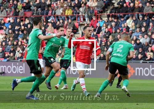 Eindhoven, 12 November 2023
Kompetitiewedstrijd PSV-PEC Zwolle, eindstand 4-0
Sergino Dest