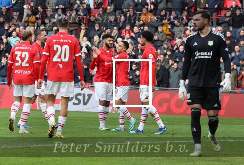 Eindhoven, 12 November 2023
Kompetitiewedstrijd PSV-PEC Zwolle, eindstand 4-0
Sergino Dest