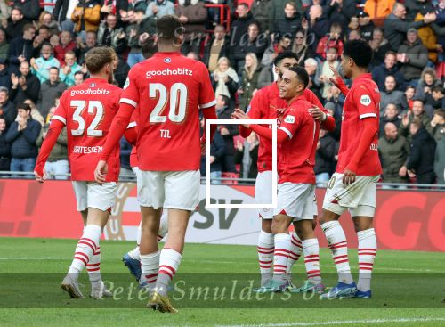 Eindhoven, 12 November 2023
Kompetitiewedstrijd PSV-PEC Zwolle, eindstand 4-0
Sergino Dest