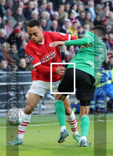 Eindhoven, 12 November 2023
Kompetitiewedstrijd PSV-PEC Zwolle, eindstand 4-0
Sergino Dest