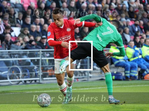 Eindhoven, 12 November 2023
Kompetitiewedstrijd PSV-PEC Zwolle, eindstand 4-0
Sergino Dest