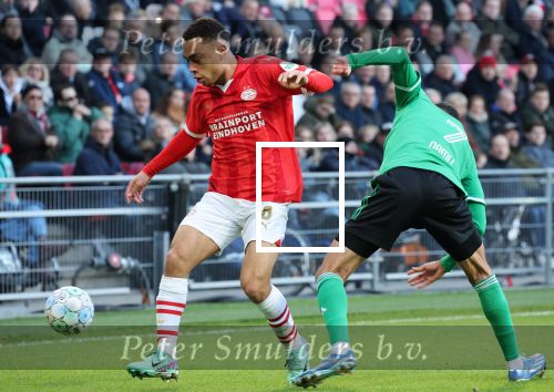 Eindhoven, 12 November 2023
Kompetitiewedstrijd PSV-PEC Zwolle, eindstand 4-0
Sergino Dest