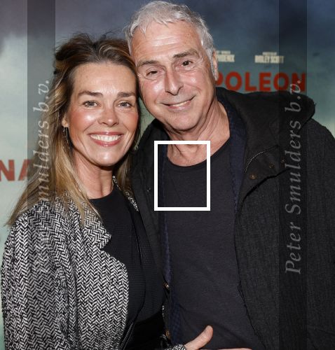Amsterdam 21 november 2023
Premiere Napoleon in Pathe Arena.
Suus Schenk met nieuwe vriend