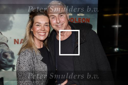 Amsterdam 21 november 2023
Premiere Napoleon in Pathe Arena.
Suus Schenk met nieuwe vriend