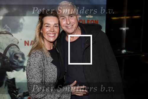 Amsterdam 21 november 2023
Premiere Napoleon in Pathe Arena.
Suus Schenk met nieuwe vriend