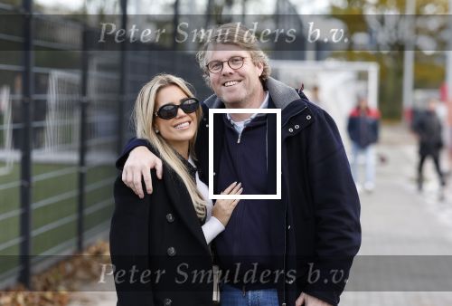 Amsterdam 11 november 2023
Damian v d Vaart in Ajax O18 tegen fc Den Haag op de toekomst. Zijn moeder Sylvie Meis en vriend Wim Beelen zijn aanwezig.