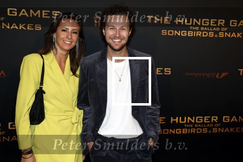 Amsterdam 14 november 2023
Premiere the hungar games . Tim senders met vriendin