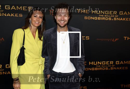 Amsterdam 14 november 2023
Premiere the hungar games . Tim senders met vriendin