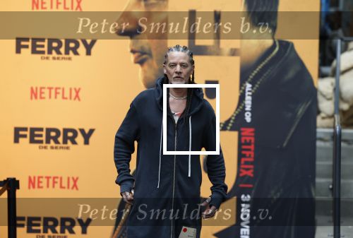 Veghel 1 november 2023
Presentatie cast  Netflix serie Ferry. Aanwezig Frank Lammers, Elise
 Schaap, Tygo Gernandt, Raymond Thiry, Tim Haars, Nico Molenaar (creator)