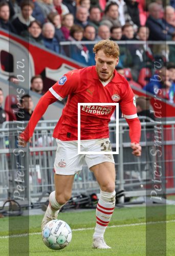 Eindhoven, 12 November 2023
Kompetitiewedstrijd PSV-PEC Zwolle, eindstand 4-0
Yorbe Vertessen