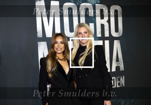 Amsterdam 5 november 2024
Premiere Videoland van  Mocro mafia in Tuschinski. Angela v d Brink en Mifa Rosa