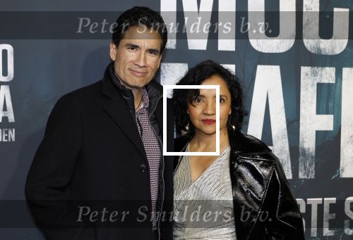Amsterdam 5 november 2024
Premiere Videoland van  Mocro mafia in Tuschinski. Antonio de Lima en Martha Villada Marquez